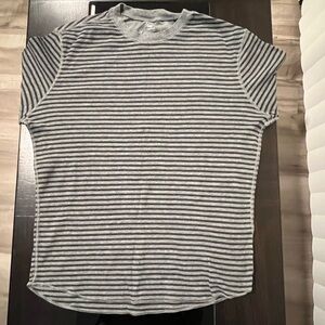 Gap Long Sleeve Striped Knit Shirt size L